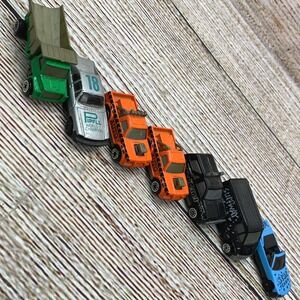Vintage Diecast Toy Cars Set of 7‎ Assorted Trucks & Cars Collectible Miniatures